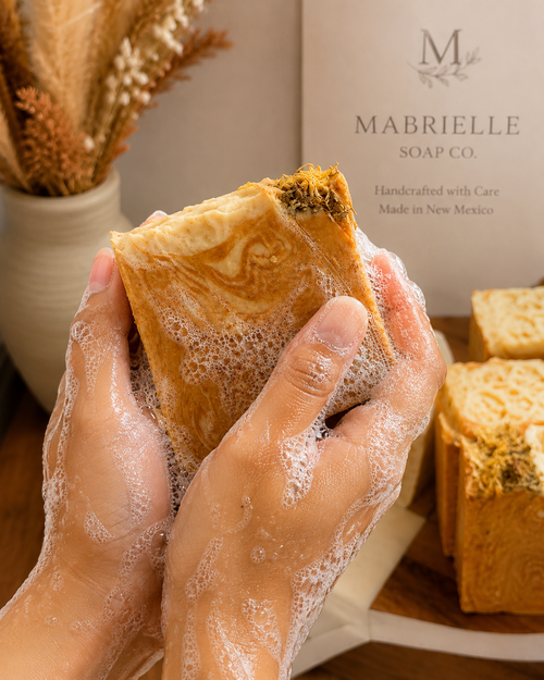 Golden Meadow | Turmeric, Honey & Goat Milk Soap