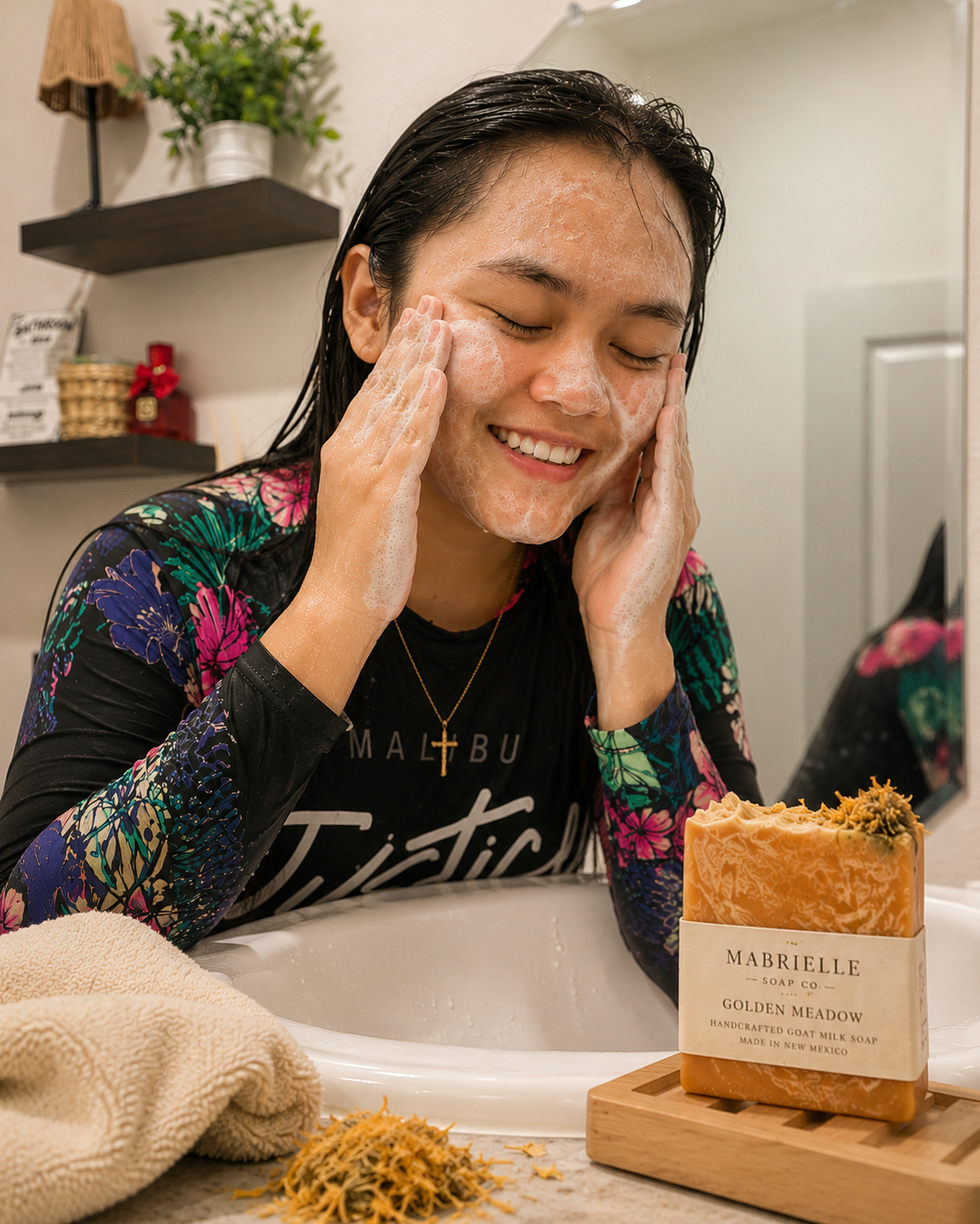 Golden Meadow Bundle | Turmeric, Honey, Kojic & Goat Milk Artisan Soap