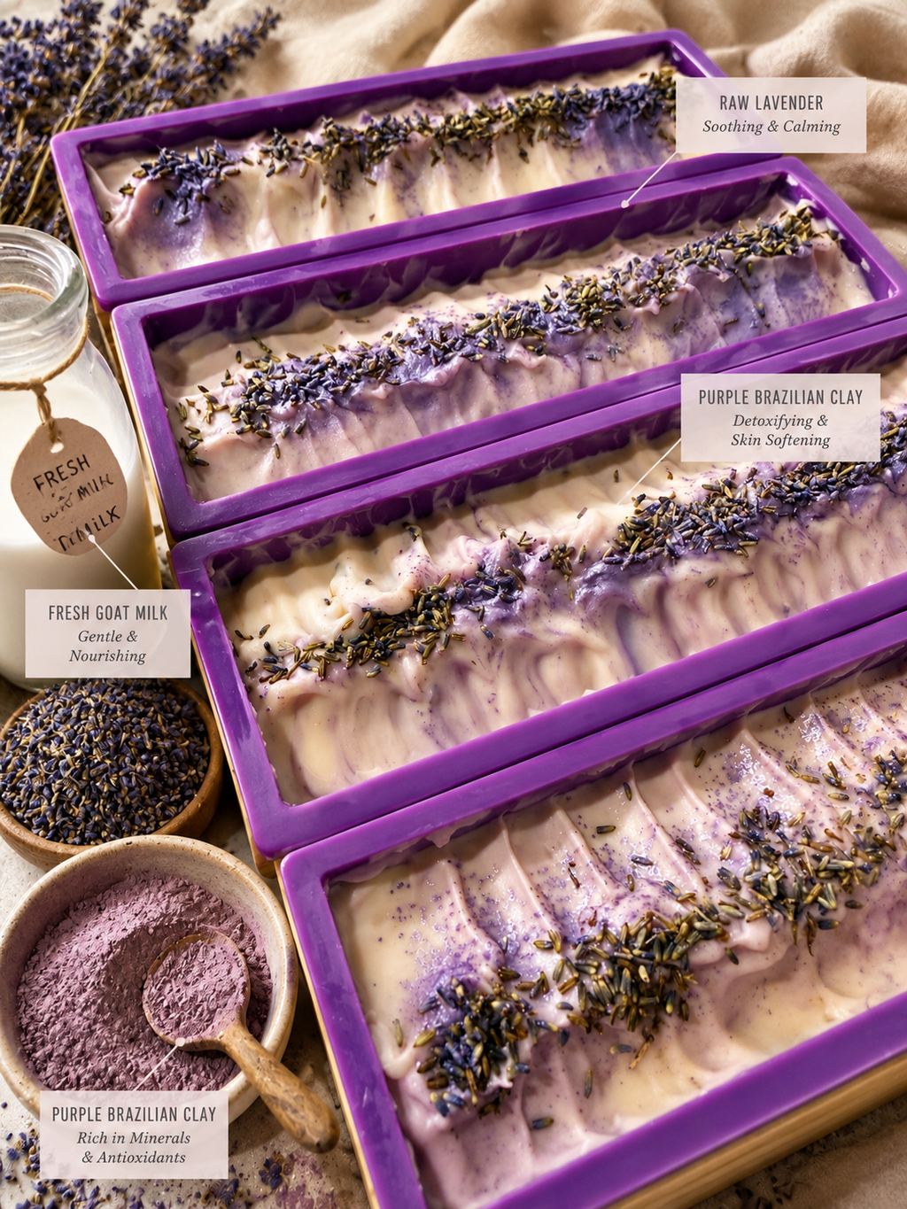 Lavender Blossom | Handcrafted Artisan Soap
