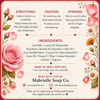 Roselle | Handcrafted Artisan Soap