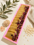 Himalayan Salt Milk Soap | Handcrafted Cold Process Soap with Pink Himalayan Salt, Goat Milk & Oatmeal